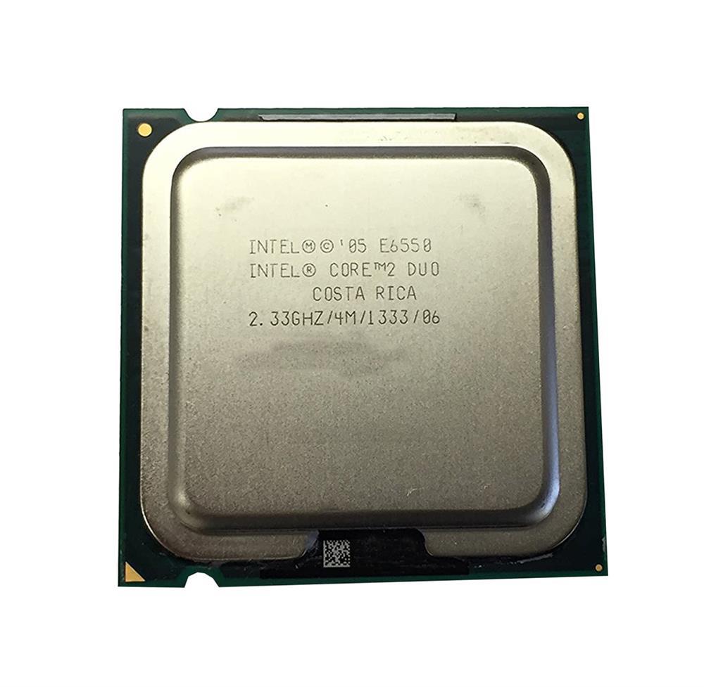 E6550 Intel Core 2 Duo 2.33GHz 1333MHz FSB 4MB L2 Cache Processor