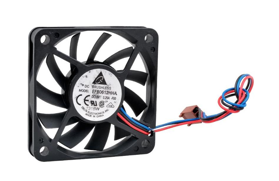 EFB0612HHA Delta 60x10mm 12V Dc 0.25A 3-Wire Tube Axial Fan