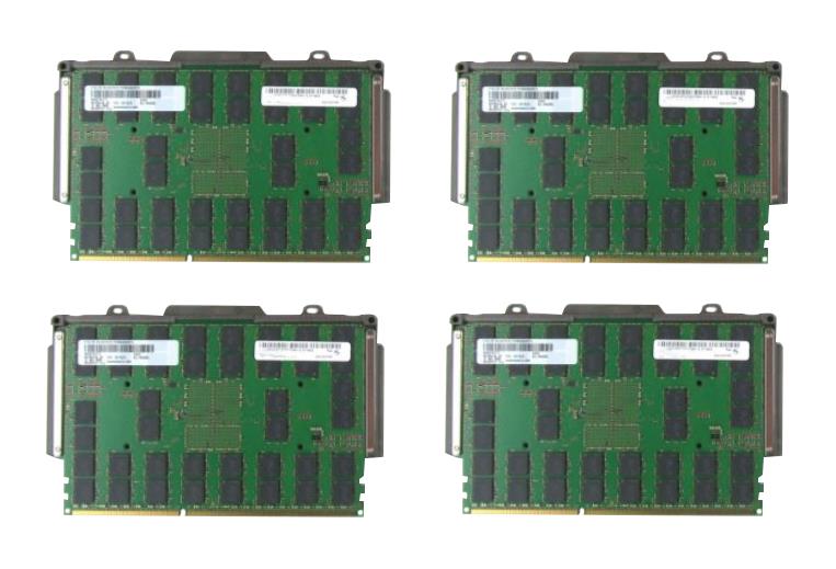 EM44 IBM 256GB 4X64GB DDR3 1066Mhz Power7 Cuod Memory Kit