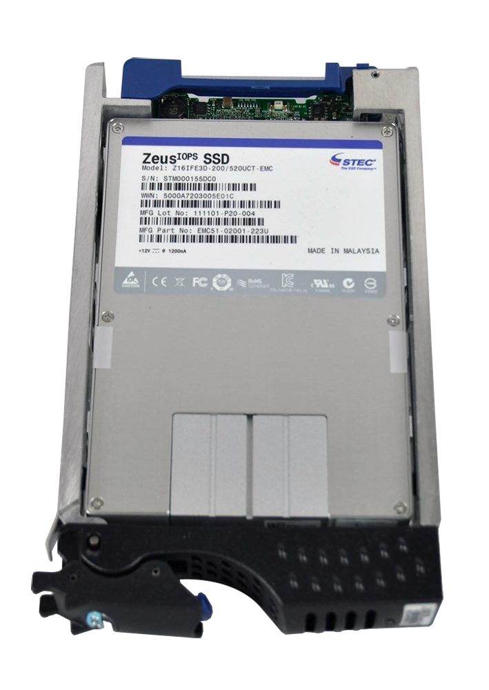 EMC51-02001-223U EMC 200GB Fibre Channel 4Gbps 3.5-inch Internal Solid State Drive (SSD)