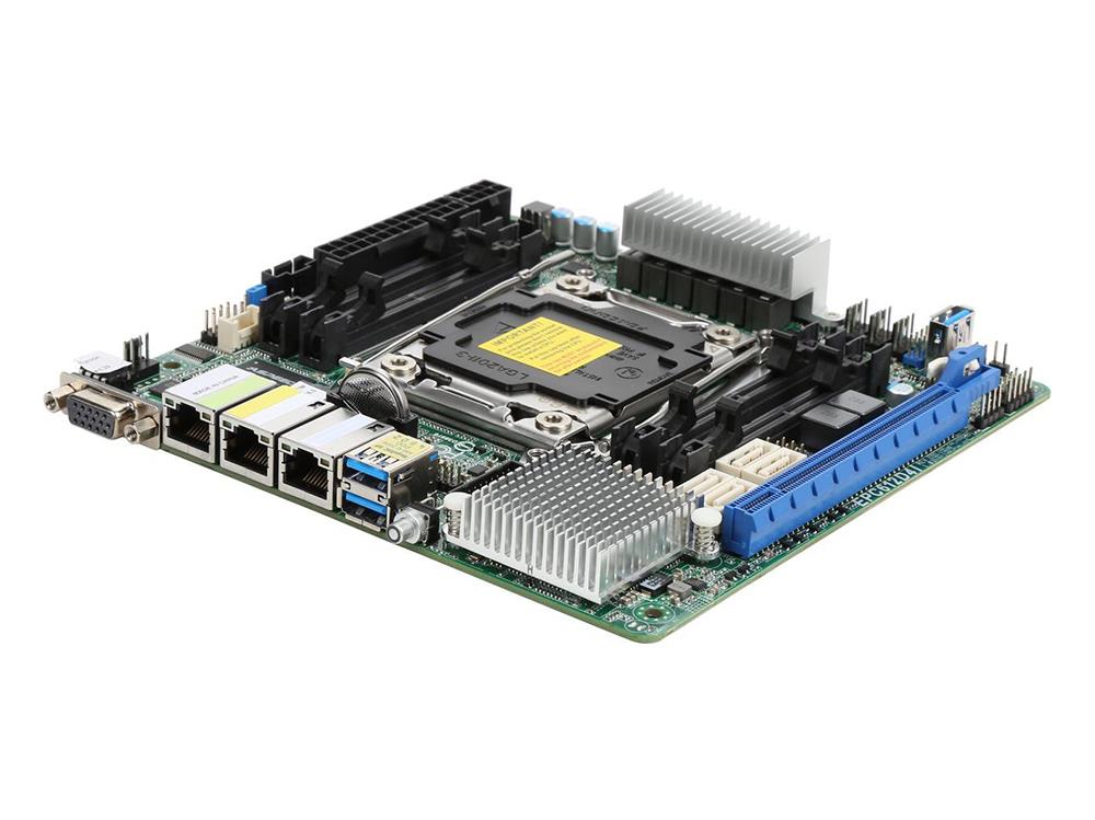 EPC612D4I ASRock Socket 2011 Intel C612 Chipset Intel Xeon E5-1600/2600 v3/v4 Processors Support DDR4 4x DIMM 4x SATA3 6.0Gb/s Mini ITX Server Motherboard (Refurbished)