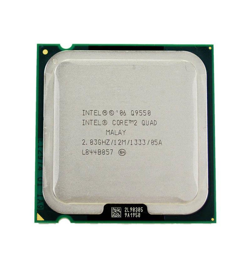 EU80569PJ073N Intel Core 2 Quad Q9550 2.83GHz 1333MHz FSB 12MB L2 Cache Socket LGA775 Desktop Processor