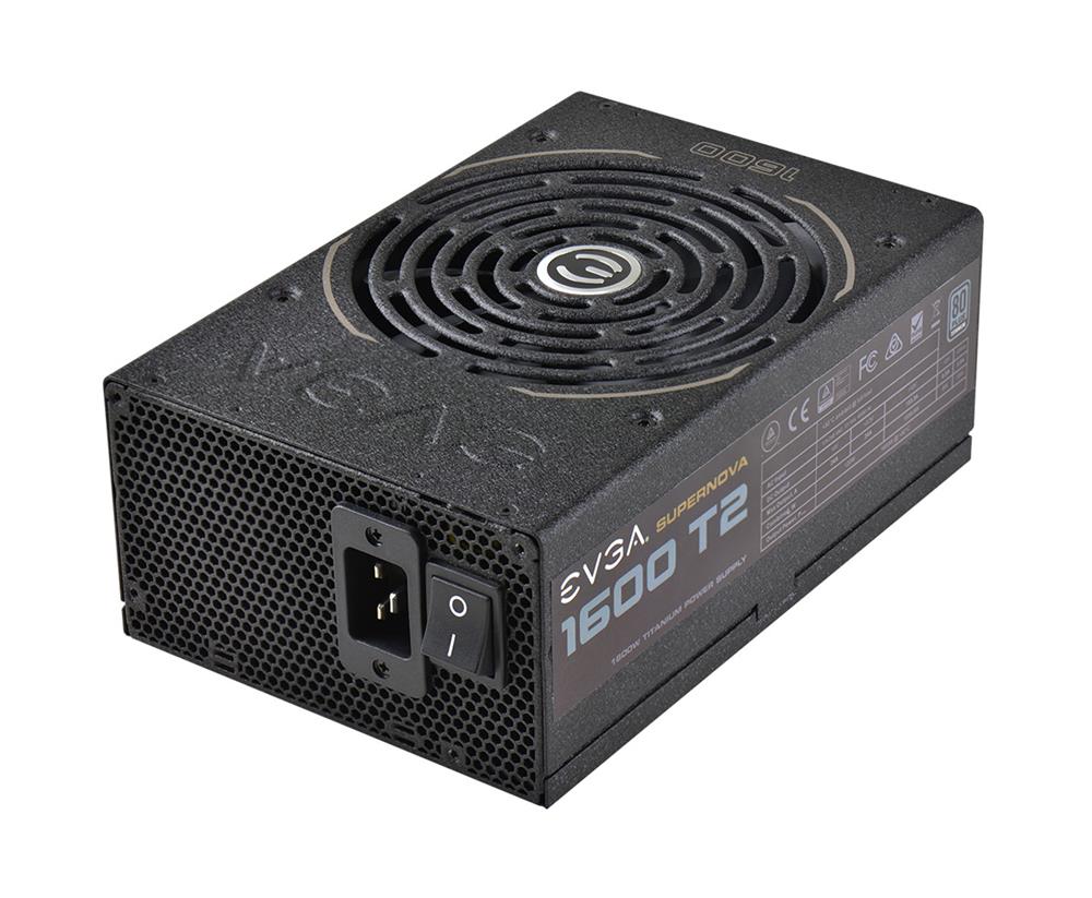 EV1600T2X EVGA 1600-Watts 80 Plus Titanium ATX12V EPS12V Power Supply