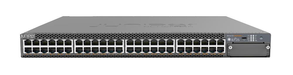 EX4400-48MP-TAA Juniper EX4400-48MP Ethernet Switch - 48 Ports - Manageable - 10 Gigabit Ethernet, 100 Gigabit Ethernet, 2.5 Gigabit Ethernet - 10GBase-T, 100Base-X, 2.5GBase-T - TAA Compliant - 3 Layer Supported - (Refurbished)