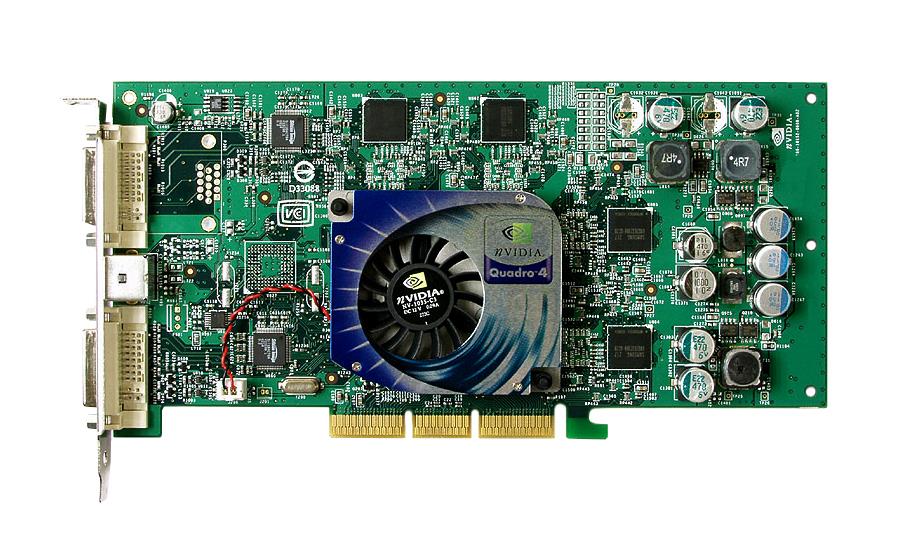 F1057 Dell 128MB nVidia Quadro4 900 XGL N5GL Dual DVI Video Graphics Card
