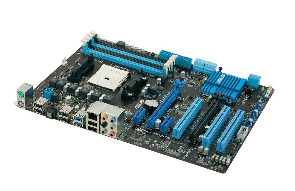 F1A55 ASUS Socket FM1 AMD A55 Chipset AMD A-Series/ AMD E2-Series Processors Support DDR3 4x DIMM 6x SATA 3.0Gb/s ATX Motherboard (Refurbished)