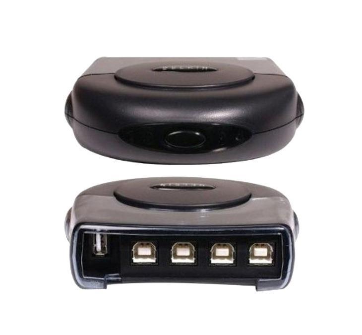 F1U200X2 Belkin Usb Peripheral Switch 4port 4-Usbb 1-Usba Usb 2.0 Pc/Mac/Sun