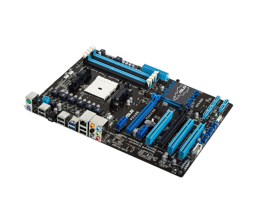 F2A55 ASUS Socket FM2 AMD A55 Chipset AMD Athlon/ A-Series Processors Support DDR3 4x DIMM 6x SATA 3.0Gb/s ATX Motherboard (Refurbished)