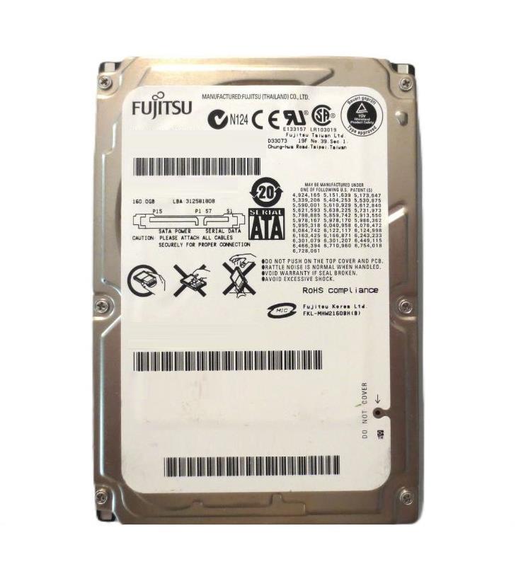 F3265-L250 Fujitsu 250GB 7200RPM SATA 3Gbps 3.5-inch Internal Hard Drive