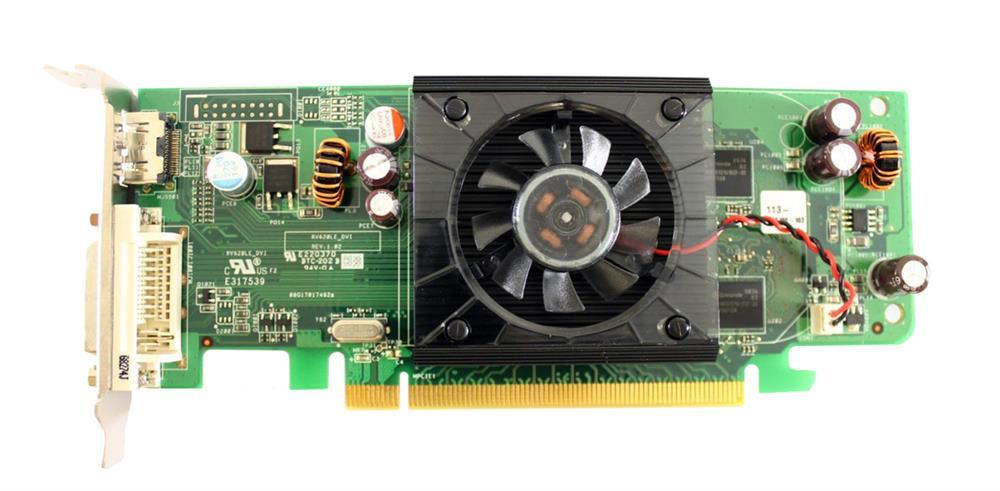 F343F Dell ATI Radeon Hd3450 256MB HDMI / DVI PCI-Express Low Profile Video Graphics Card