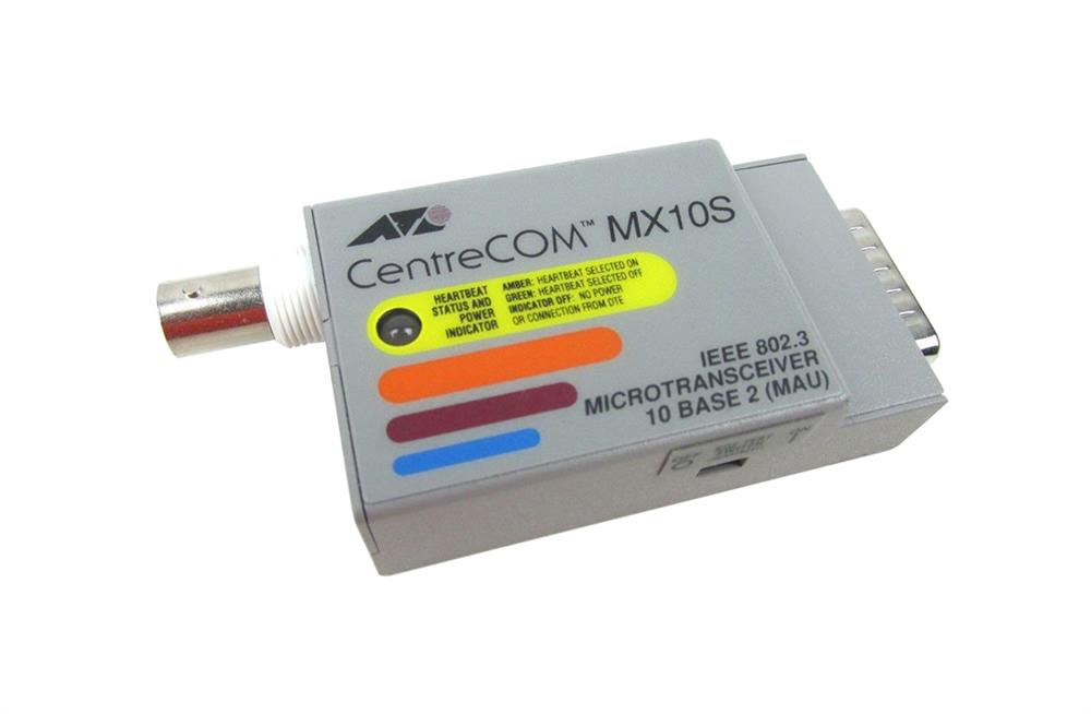 F3916076A Allied Telesis Slim-Line CentreCOM MX10S IEEE 802.3 10Base-2 Micro Transceiver Module