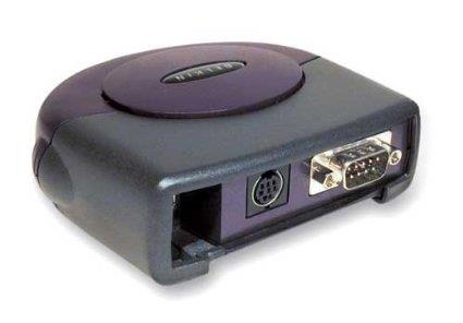 F5U103 Belkin USB to Serial Adapter DB-9 Male Serial, mini-DIN Female Serial, Type A Male USB 6ft Black