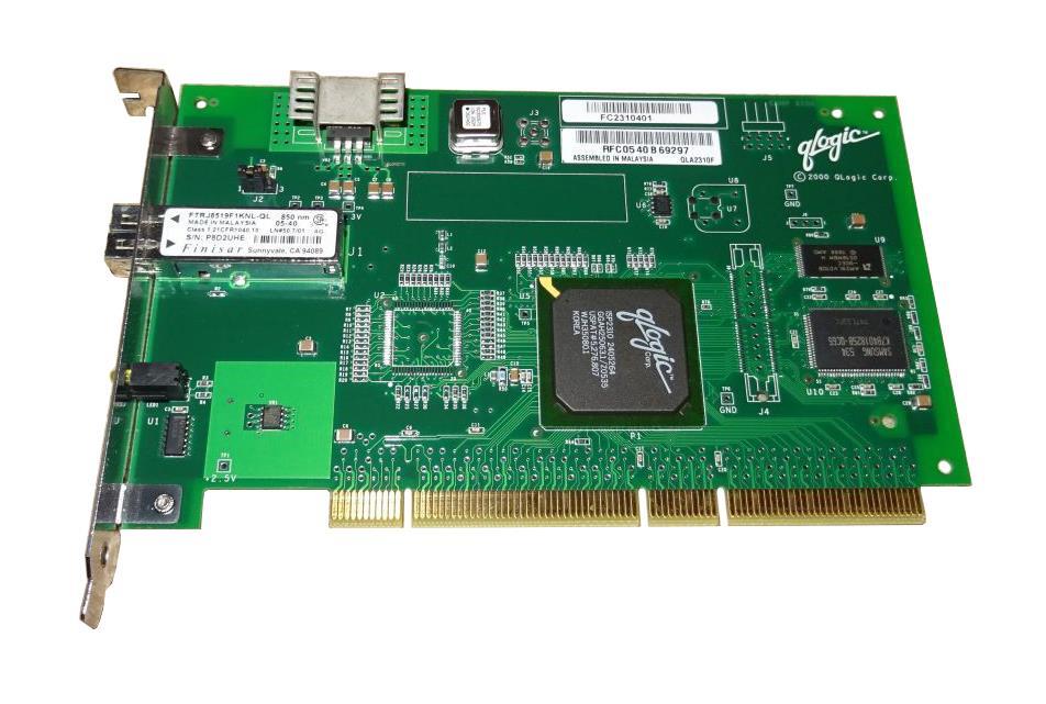 FC2310401-18D Qlogic SANblade 2-Gbps Fibre Channel to PCI-X Host Bus Adapter FC2310401-18 D