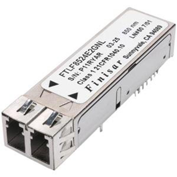 FTLF8524E2GNL Finisar 4.25Gbps 4.25GBase-TX-RX Multi-mode Fiber 500m 850nm Duplex LC Connector SFF Transceiver Module