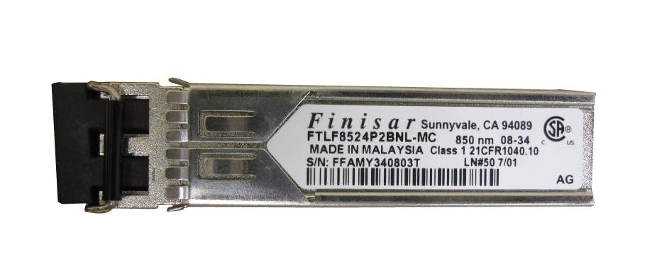 FTLF8524P2BNL-MC Finisar 4Gbps Fibre Channel 850nm LC Connector SFP (mini-GBIC) Transceiver Module