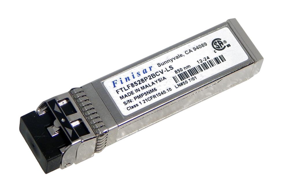 FTLF8528P2BCV-LS Finisar 8.5Gbps 8GBase-SR Multi-mode Fiber 150m 850nm Duplex LC Connector SFP+ Transceiver Module