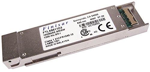 FTLX-8511D3 Finisar 10Gbps 10GBase-SR Multi-mode Fiber 300m 850nm Duplex LC Connector XFP Transceiver Module