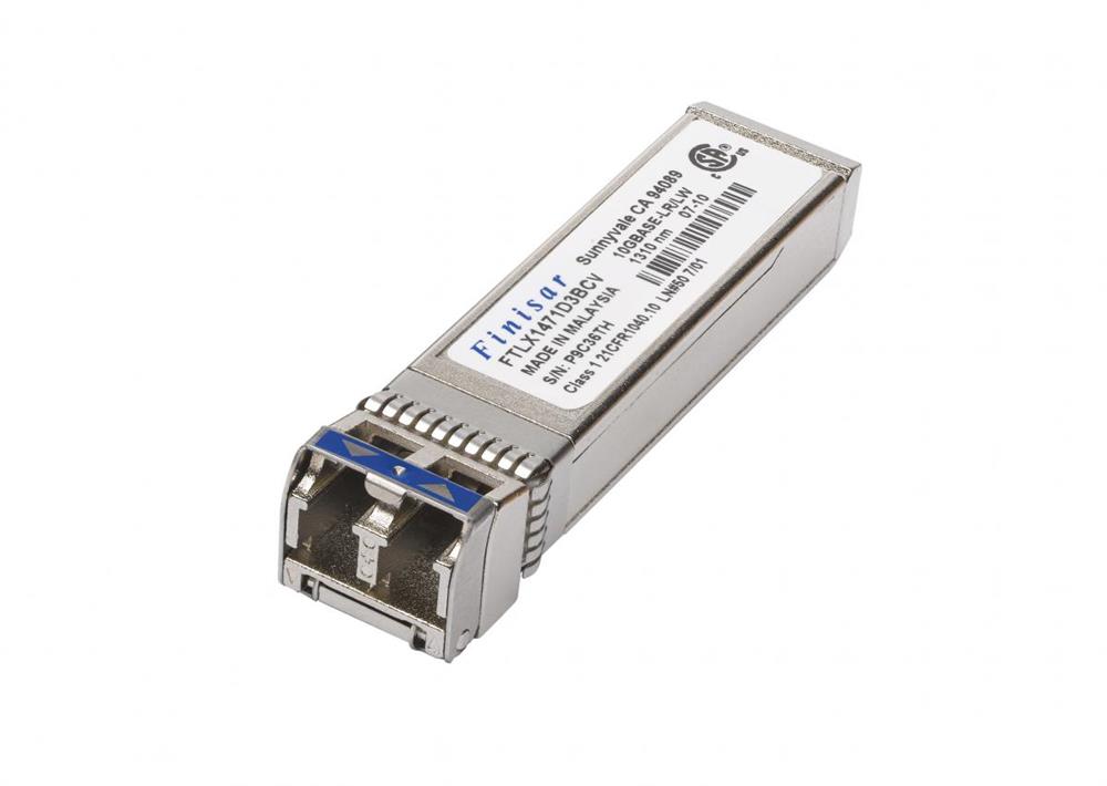 FTLX1471D3BCV-AO Finisar 10Gbps 10GBase-LR Single-mode Fiber 10km 1310nm Duplex LC Connector SFP+ Transceiver Module