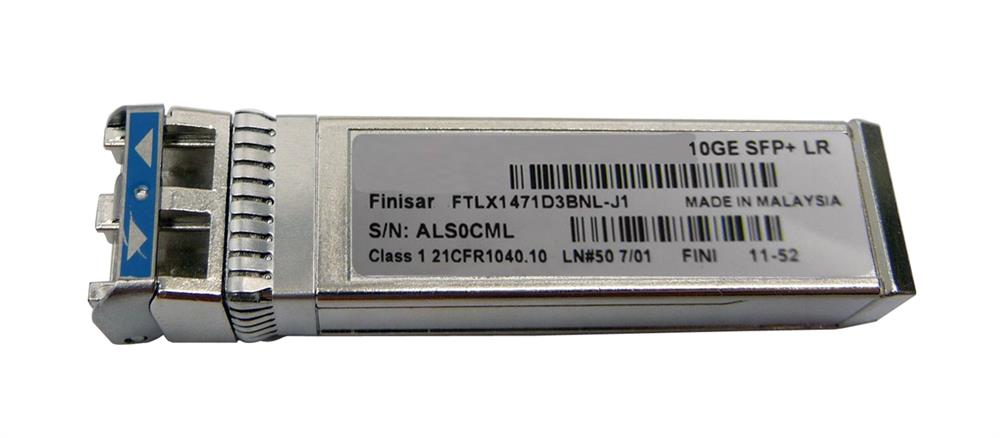 FTLX1471D3BNL-J1 Finisar 10Gbps 10GBase-LR Single-mode Fiber 10km 1310nm Duplex LC Connector SFP+ Transceiver Module