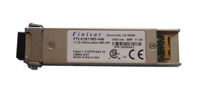 FTLX1811M3-HW Finisar 10Gbps 10GBase-ZR Single-mode Fiber 80km 1550nm Duplex LC Connector XFP Transceiver Module