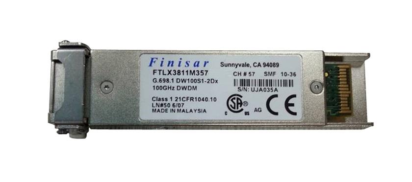FTLX3811M357 Finisar 10Gbps 10GBase-DWDM 10GBase-X Single-mode Fiber 80km 1531.90nm Duplex LC Connector XFP Transceiver Module