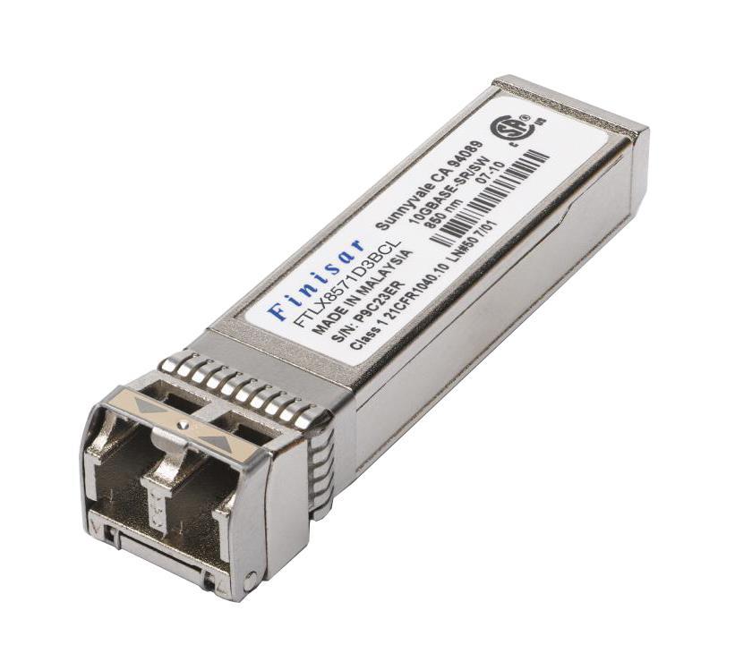 FTLX8571D3BCL-HC Finisar 10Gbps 10GBase-SR Multi-mode Fiber 300m 850nm Duplex LC Connector SFP+ Transceiver Module