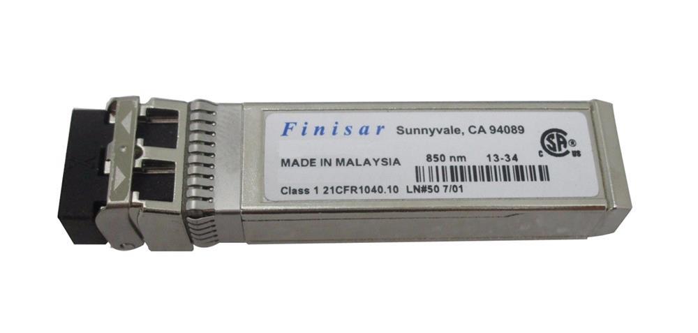 FTLX8571D3BCL-SSC Finisar 10Gbps 10GBase-SR Multi-mode Fiber 300m 850nm Duplex LC Connector SFP+ Transceiver Module