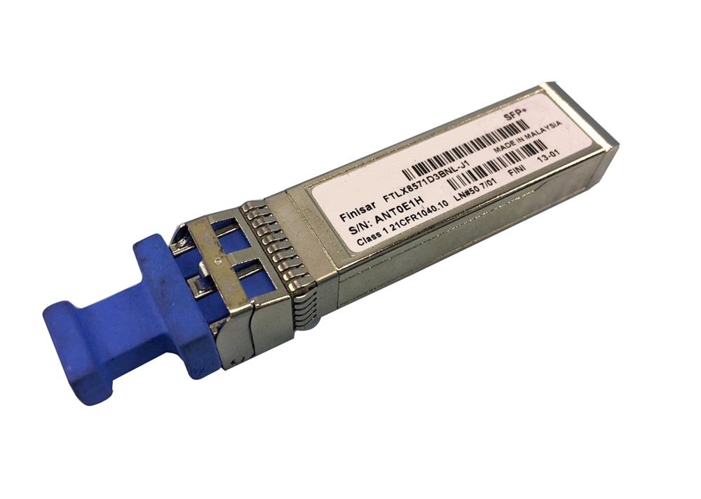 FTLX8571D3BNL-J1 Finisar 10Gbps 10GBase-SR Multi-mode Fiber 300m 850nm Duplex LC Connector SFP+ Transceiver Module