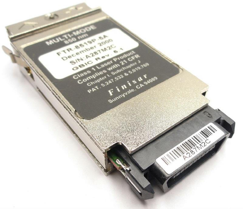 FTR-8519P-5A Finisar 1Gbps 1000Base-SX Multi-mode Fiber 850nm SC Connector GBIC Transceiver Module