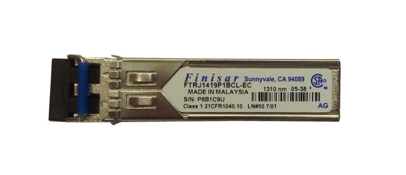 FTRJ1419P1BCL-EC Finisar 2.25Gbps 1000Base-LX Single-mode Fiber 40km 1310nm Duplex LC Connector SFP Transceiver Module