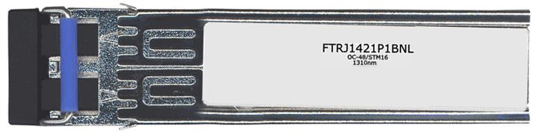 FTRJ1421P1BNL Finisar SONET 2.67Mbps OC-48 IR-1/SDH STM S-16.1 Single-Mode Fiber 15km 1310nm Duplex LC Connector SFP Transceiver Module