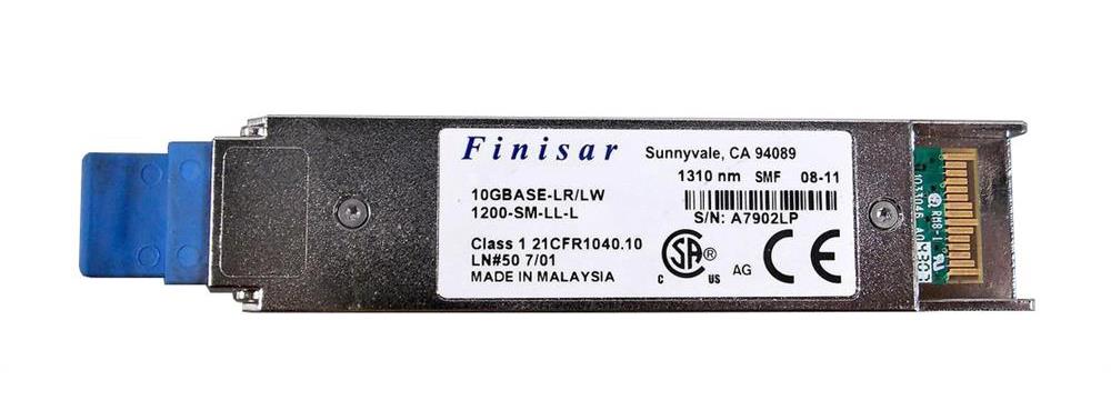 FTRX-1411D3-F1 Finisar 10Gbps 10GBase-LR/LW Single-Mode Fiber 10km 1310nm Duplex LC Connector XFP Transceiver Module