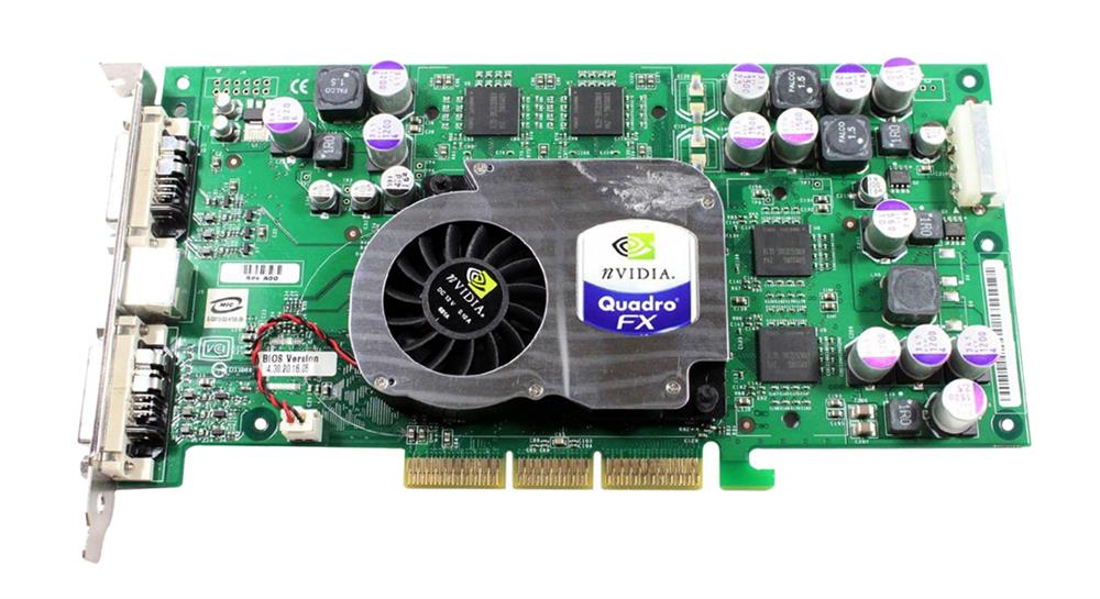 FX1000 Dell 128MB nVidia Quadro AGP Video Graphics Card