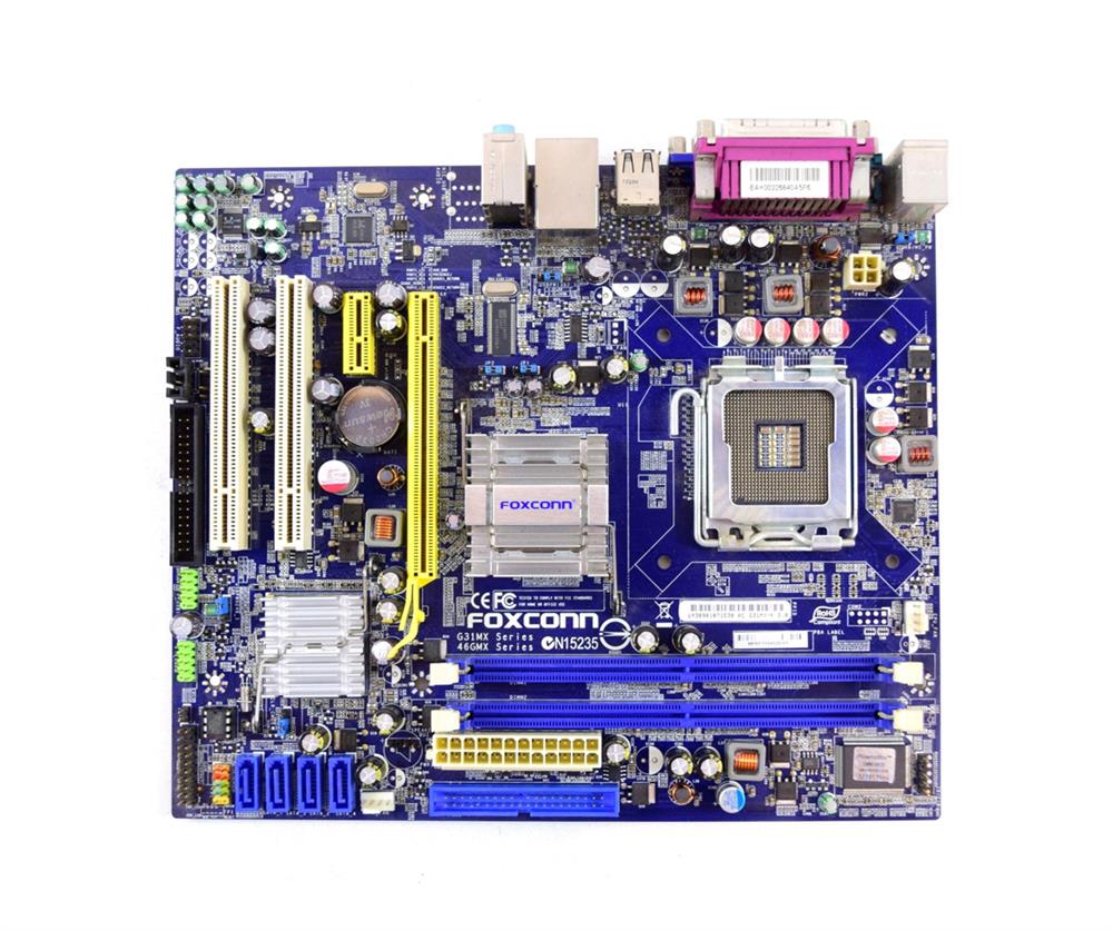 G31MX Foxconn s k Motherboard Intel G31 LGA 775 DDR2 (Refurbished)