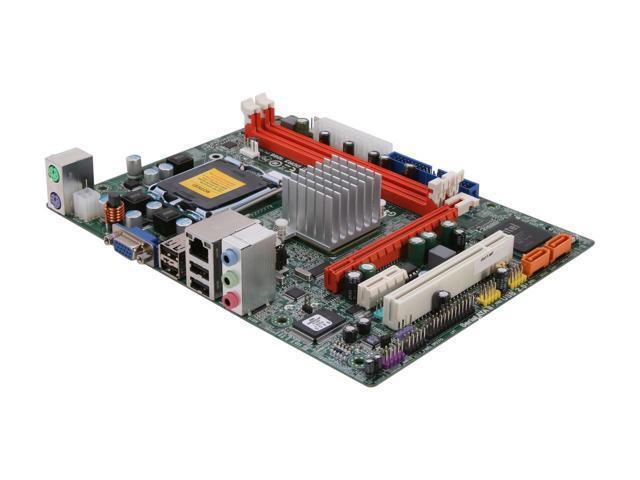 G41TM7V10 ECS Socket LGA 775 Intel G41 + ICH7 Chipset Core 2 Quad/ Core 2 Duo/ Pentium Dual-Core/ Celeron Dual-Core/ Celeron Processors Support DDR3 2x DIMM 2x SATA 3.0Gb/s Micro-ATX Motherboard (Refurbished)