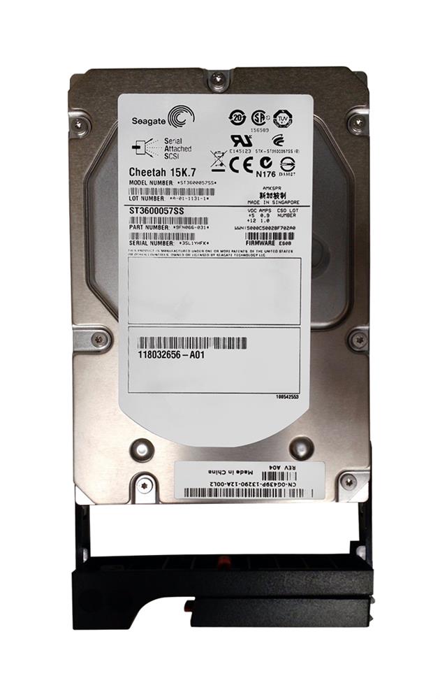 G439P Dell 600GB 15000RPM SAS 6Gbps 16MB Cache 3.5-inch Internal Hard Drive