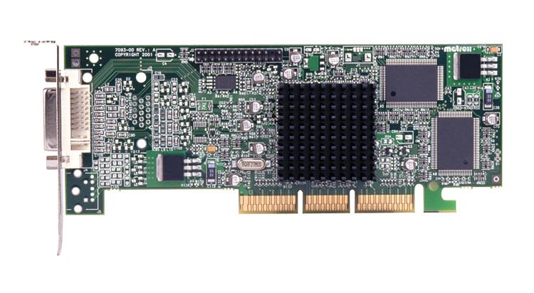 G45FMLDVA32DBF Matrox Graphics Millennium G450 32MB DDR AGP 4x DVI Dual Head PCI Low Profile Video Graphics Card