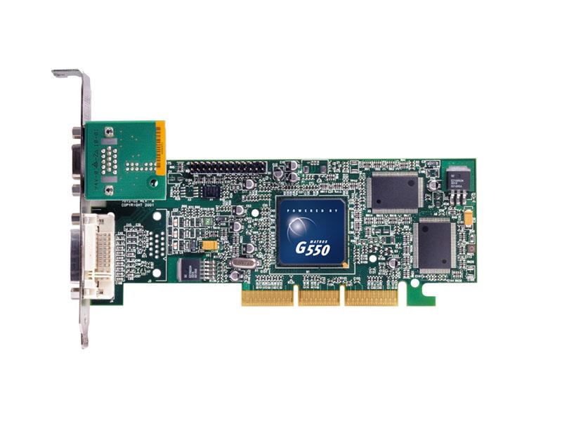 G55-MDDE32 Matrox Graphics Millennium G550 Graphics Card 32MB