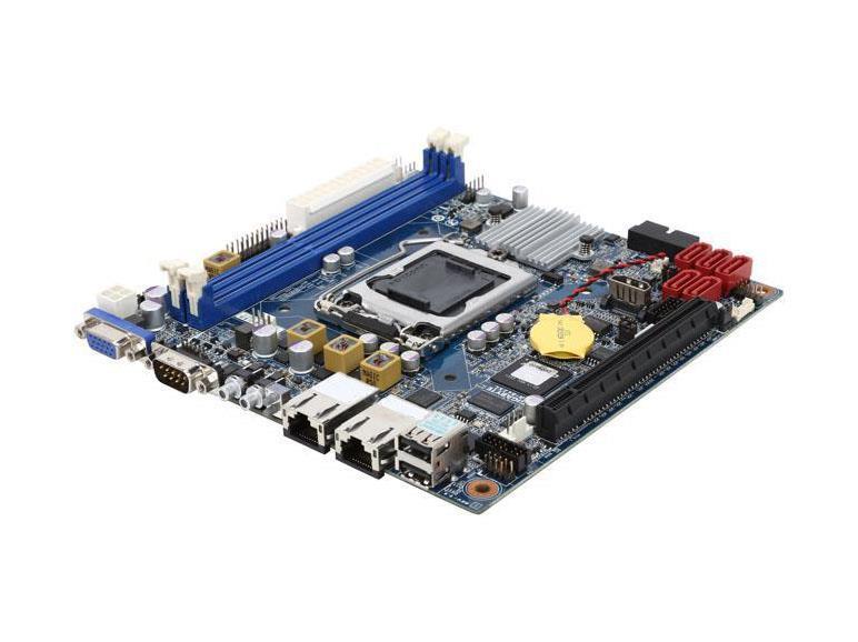 GA-6LISL(rev.1.1) Gigabyte Socket LGA 1150 Intel C226 Chipset Xeon E3-1200 v3/v4 Core i3 / Pentium / Celeron Processors Support 2x DIMM 5x SATA 6.0Gb/s Mini-ITX Server Motherboard (Refurbished) 

