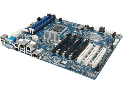 GA-6LXSV Gigabyte Socket LGA 1150 Intel C224 Chipset Xeon E3-1200 v3 4th Generation Core i3 Processors Support 4x DIMM 4x SATA 6.0Gb/s ATX Server Motherboard