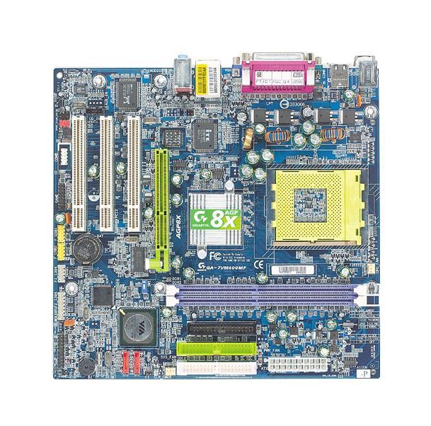 GA-7VM400MF(rev.1.0) Gigabyte Socket A VIA KM400/ VIA 8235 Chipset AMD Athlon XP/ Athlon/ Duron Processors Support DDR3 2x DIMM 2x SATA Micro-ATX Motherboard (Refurbished) GA-7VM400MF (rev. 1.0)
