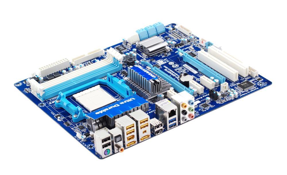 GA-890XA-UD3 (rev. 2.0) Gigabyte Socket AM3 AMD 790X/ SB850 Chipset AMD Phenom II/ AMD Athlon II/ Processors Support DDR3 4x DIMM 6x SATA 6.0Gb/s ATX Motherboard (Refurbished)