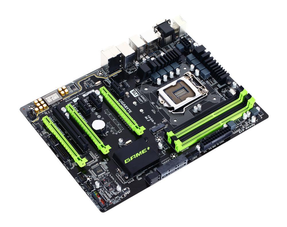 GA-Z97X-GamePlus(rev.1.0) Gigabyte Socket LGA 1150 Intel Z97 Express Chipset Core i7 / i5 / i3 / Pentium / Celeron Processors Support DDR3 4x DIMM 6x SATA 6.0Gb/s ATX Motherboard (Refurbished) GA-Z97X-Game Plus (rev. 1.0)