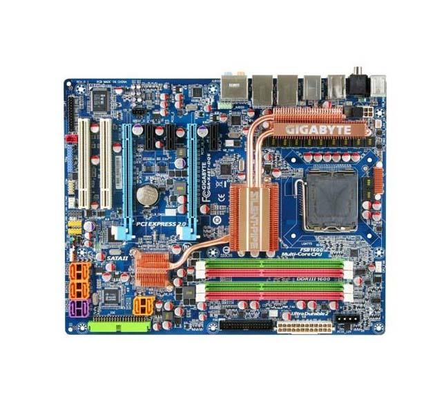 GAX48TDQ6 Gigabyte Socket LGA 775 Intel X48/ ICH9R Chipset Intel Core 2 Extreme/ Core 2 Quad/ Core 2 Duo/ Intel Pentium D/ Intel Pentium Processor Extreme Edition/ Intel Celeron Processors Support DDR3 4x DIMM 6x SATA 3.0Gb/s ATX Motherboard (Refurbished)