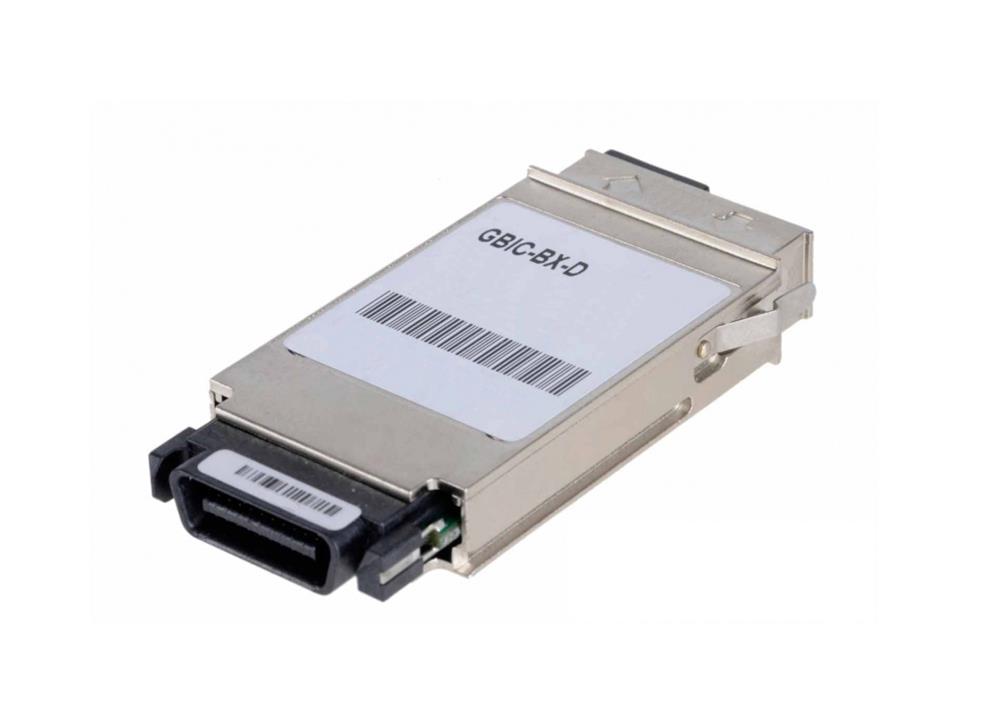 GBIC-BX-D Cisco 1Gbps 1000Base-BX-D 1490TX/1310RX GBIC Transceiver Module