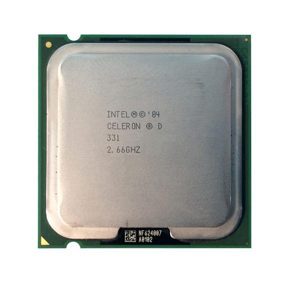 GC492 Dell 2.66GHz 533MHz FSB 256KB L2 Cache Intel Celeron D 331 Desktop Processor Upgrade
