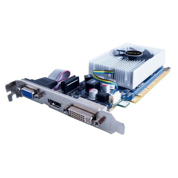 GF620GT1GESB PNY GeForce GT 620 1GB DDR3 PCI Express 2.0 x16 D-Sub/ DL DVI-I/ HDMI Low Profile Video Graphics Card