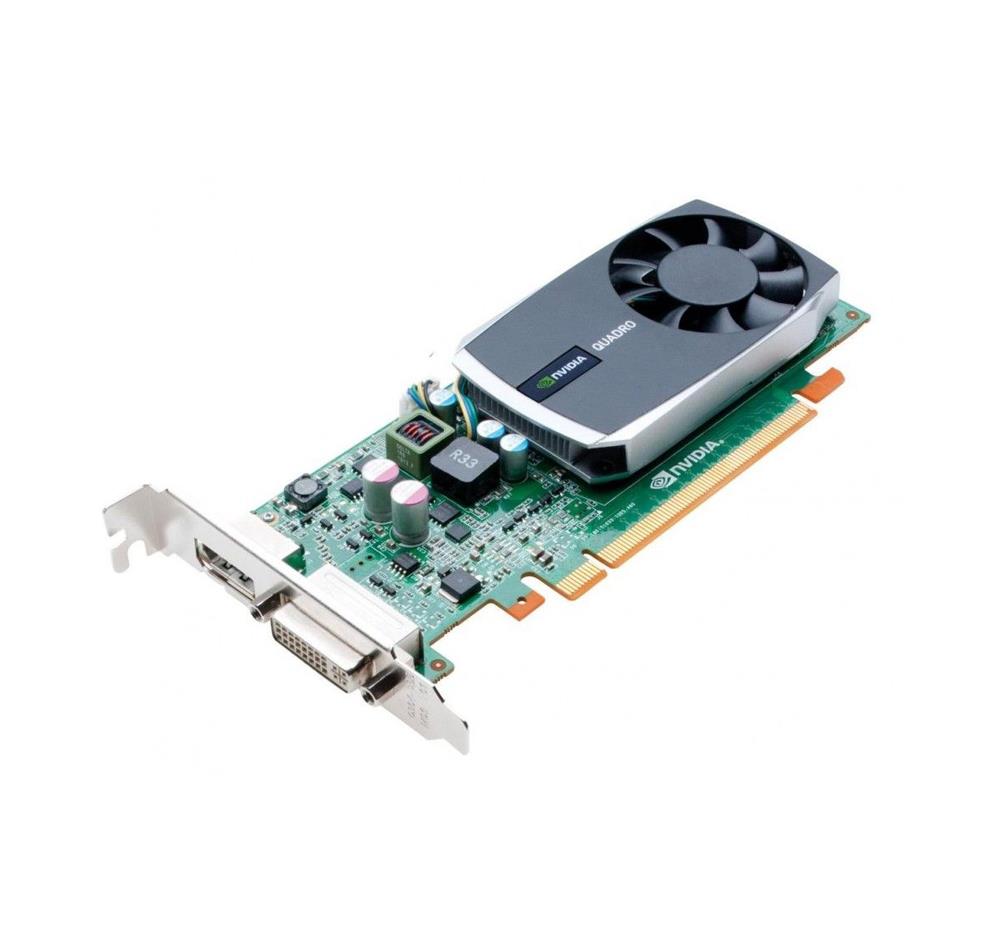 GHC33 Dell 1GB nVidia Quadro 600 1x Dp 1x DVI Video Graphics Card