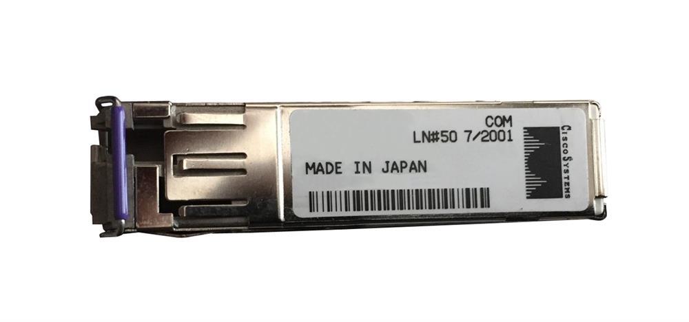 GLC-BX-U-20KM Cisco 1Gbps 1000Base-BXU Single-mode Fiber 1310nm TX/1490nm RX 20km SFP Transceiver Module