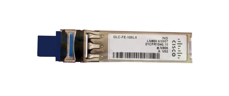 GLC-GE-100LX Cisco 100Mbps 100Base-LX Single-mode Fiber 10km 1310nm LC Connector SFP Transceiver Module